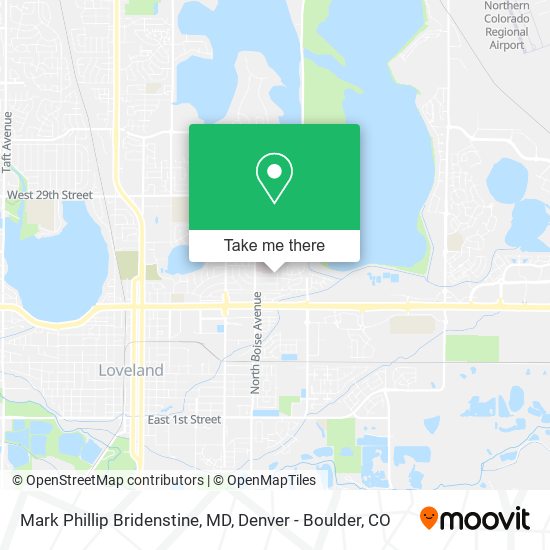 Mark Phillip Bridenstine, MD map