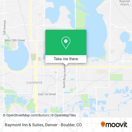Baymont Inn & Suites map