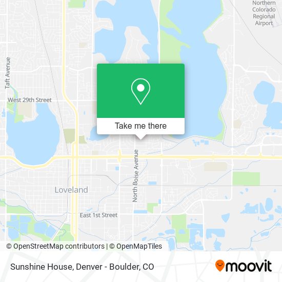 Sunshine House map