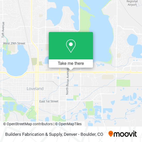 Builders Fabrication & Supply map