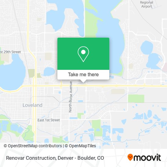 Renovar Construction map