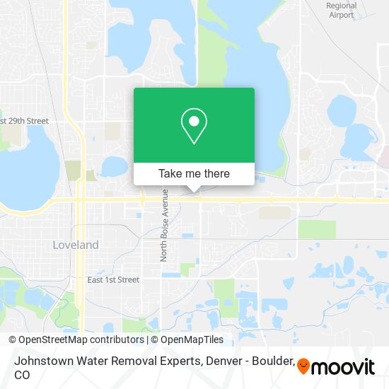 Johnstown Water Removal Experts map