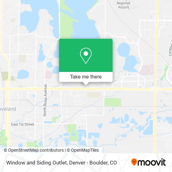 Mapa de Window and Siding Outlet