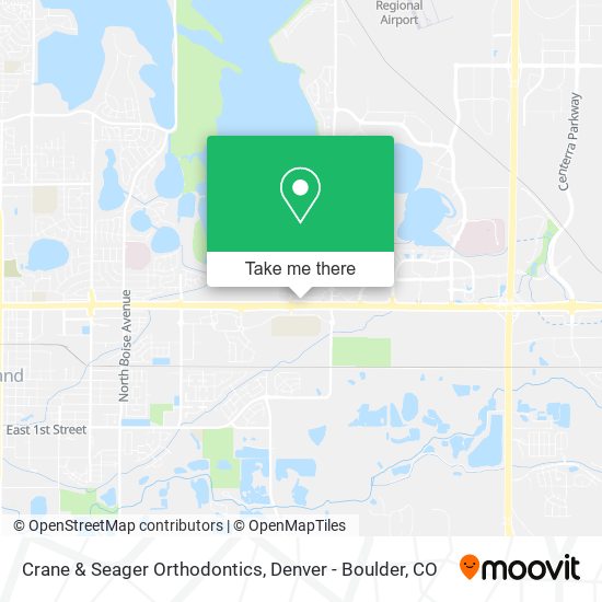Mapa de Crane & Seager Orthodontics