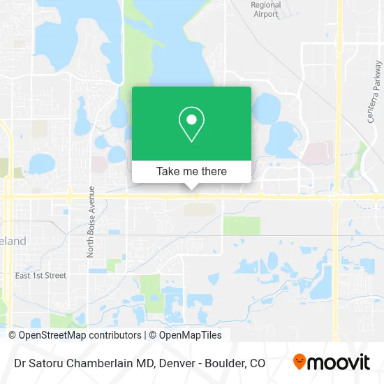 Dr Satoru Chamberlain MD map