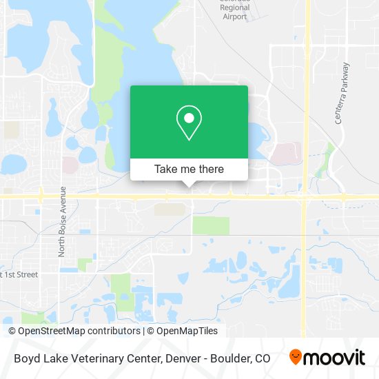 Mapa de Boyd Lake Veterinary Center