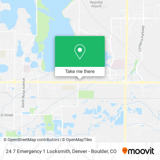 24 7 Emergency 1 Locksmith map