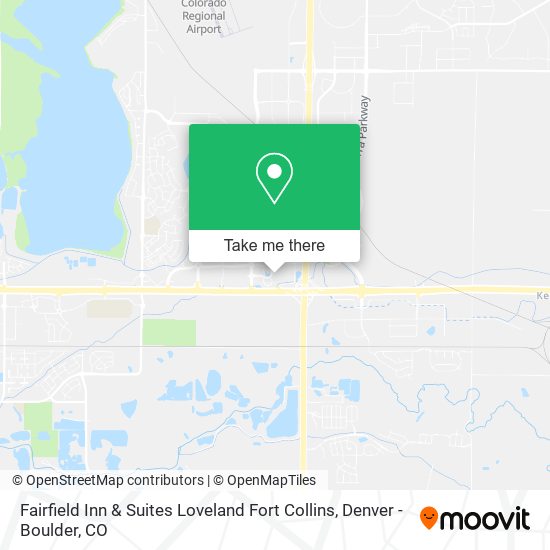 Fairfield Inn & Suites Loveland Fort Collins map