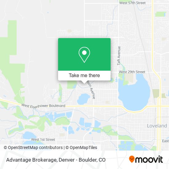 Advantage Brokerage map