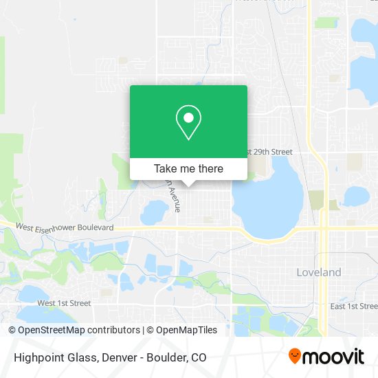 Highpoint Glass map