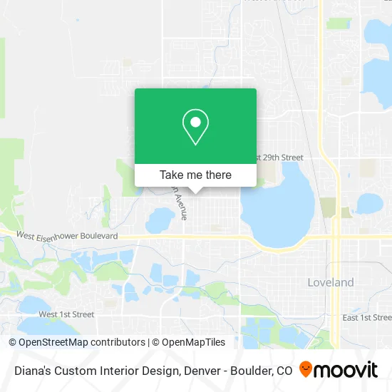 Diana's Custom Interior Design map