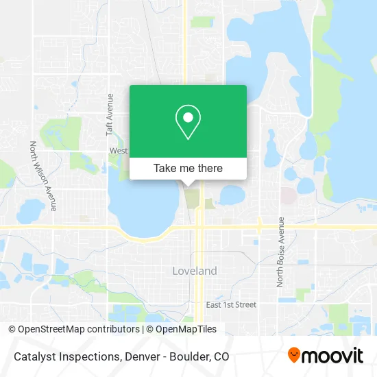 Catalyst Inspections map