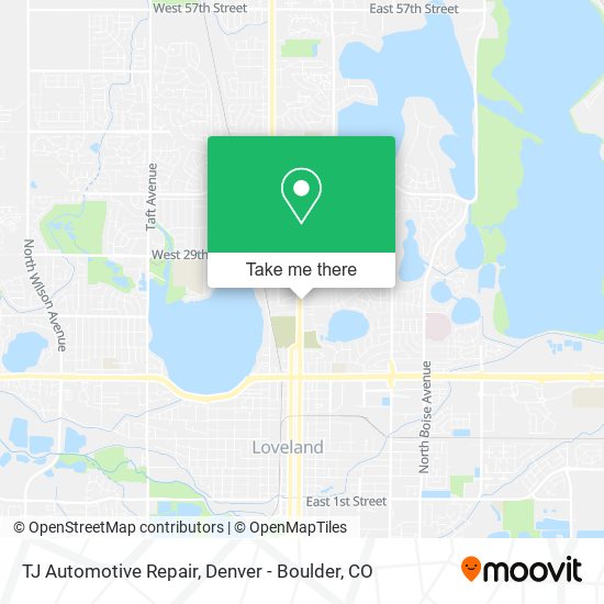 TJ Automotive Repair map