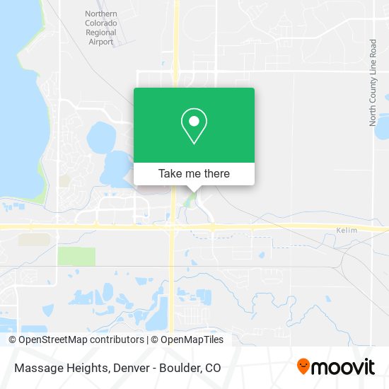 Massage Heights map