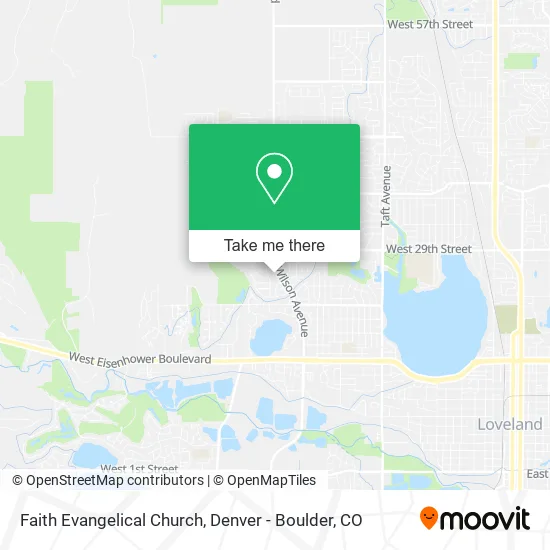Faith Evangelical Church map
