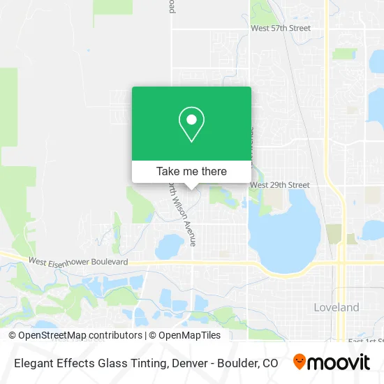 Elegant Effects Glass Tinting map