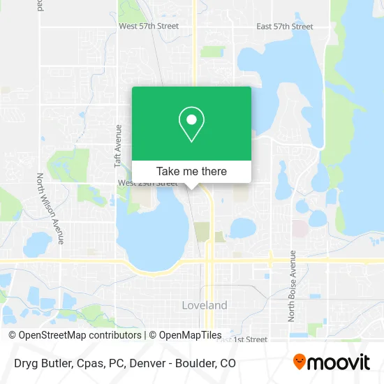 Dryg Butler, Cpas, PC map