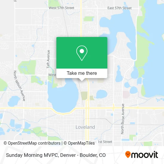 Sunday Morning MVPC map