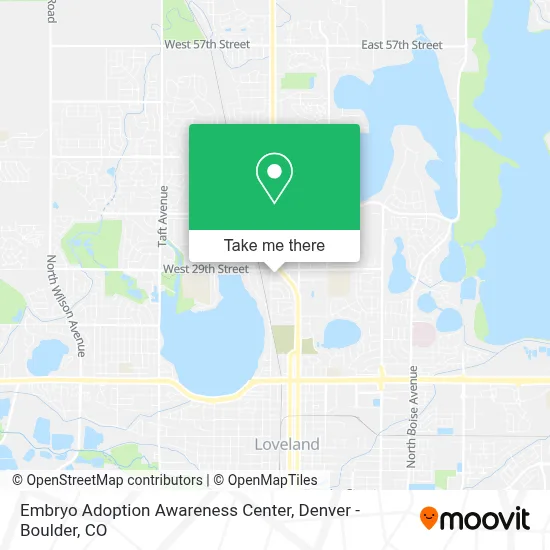 Embryo Adoption Awareness Center map