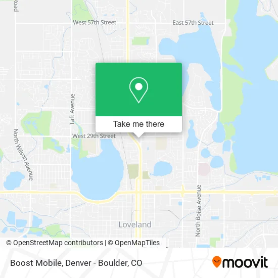Boost Mobile map