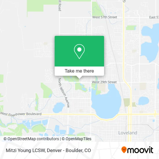 Mitzi Young LCSW map