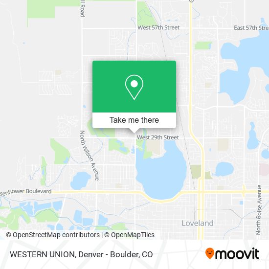 Mapa de WESTERN UNION