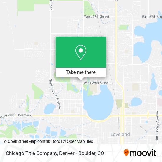 Mapa de Chicago Title Company