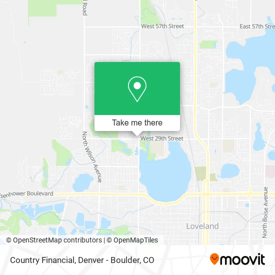 Country Financial map