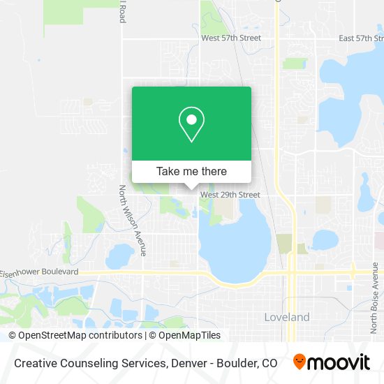Creative Counseling Services map