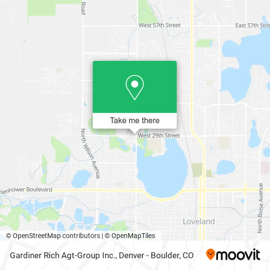 Gardiner Rich Agt-Group Inc. map