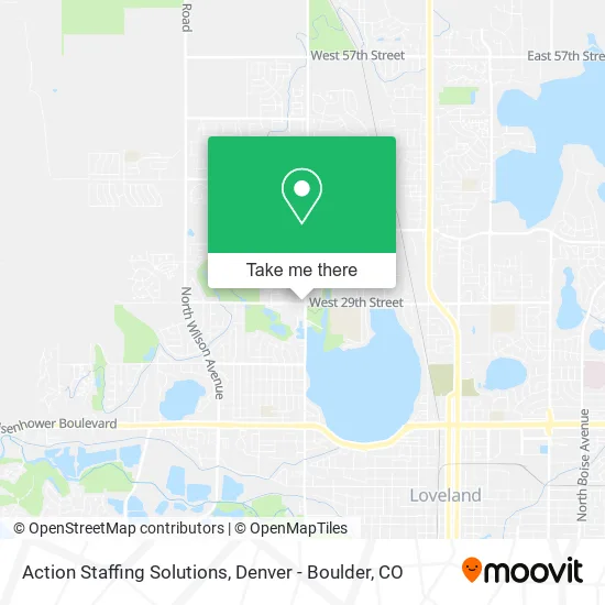 Action Staffing Solutions map