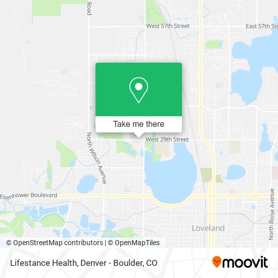 Lifestance Health map