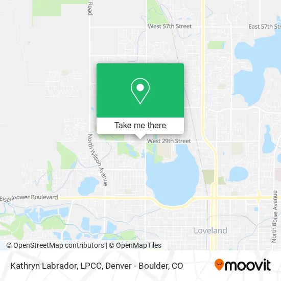 Kathryn Labrador, LPCC map