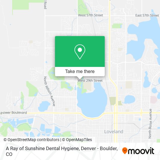A Ray of Sunshine Dental Hygiene map