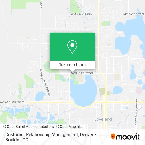 Customer Relationship Management map