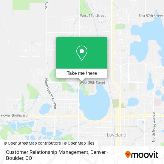 Customer Relationship Management map