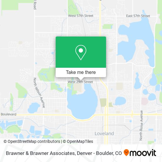 Brawner & Brawner Associates map