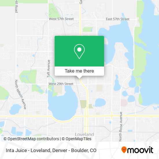 Inta Juice - Loveland map