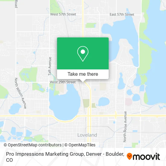 Pro Impressions Marketing Group map