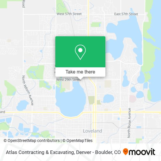 Atlas Contracting & Excavating map