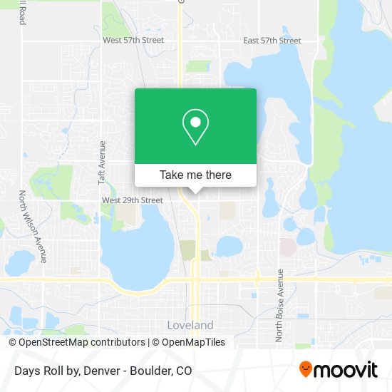 Days Roll by map