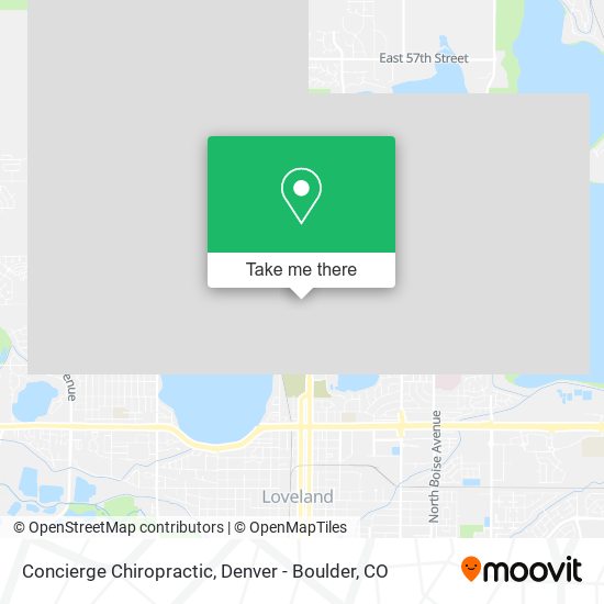 Mapa de Concierge Chiropractic