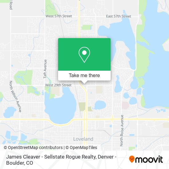 James Cleaver - Sellstate Rogue Realty map