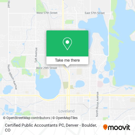 Certified Public Accountants PC map