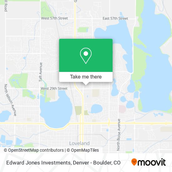 Mapa de Edward Jones Investments