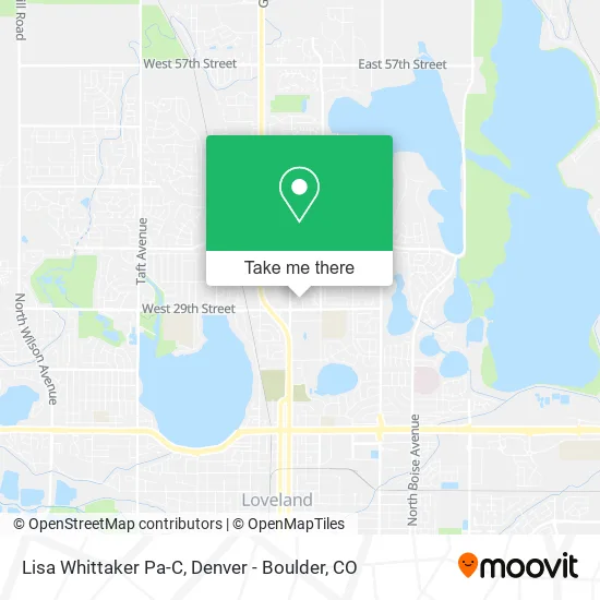 Lisa Whittaker Pa-C map