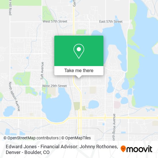 Mapa de Edward Jones - Financial Advisor: Johnny Rothones