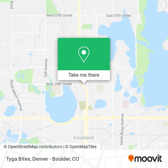 Mapa de Tyga Bites