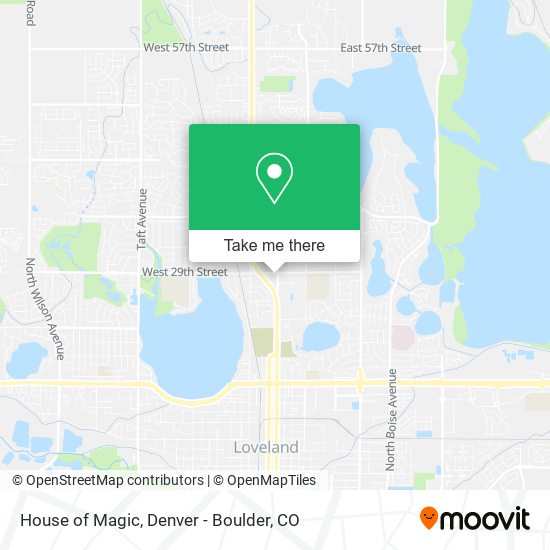 House of Magic map