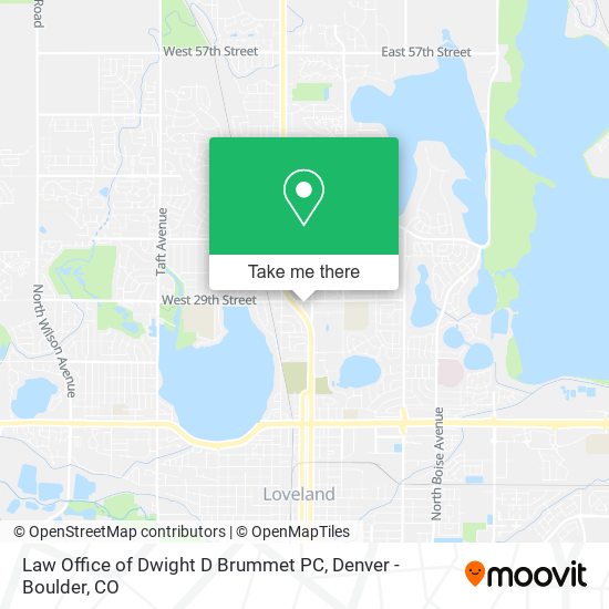 Mapa de Law Office of Dwight D Brummet PC